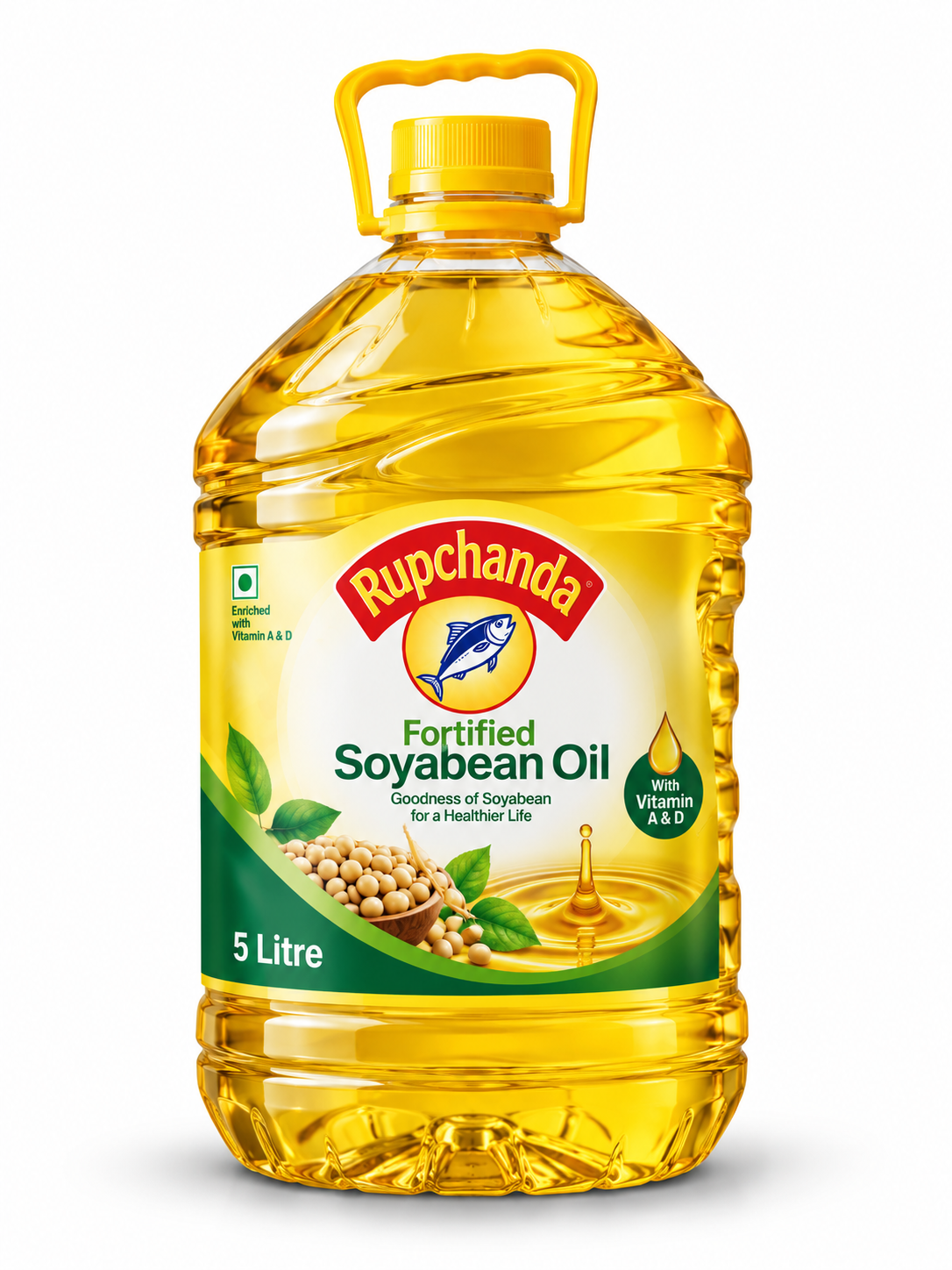 Rupchanda Fortified Soyabean Oil 5 Liter thumb 3